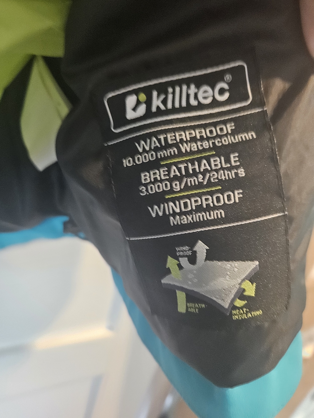 Killtec Color Block Ski Jacket - Picture 4 of 4